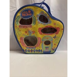 VTG LPS Littlest Pet Shop 2007 Zipper Carry Case House